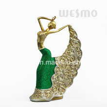 Resin Decorative Pavane Statue